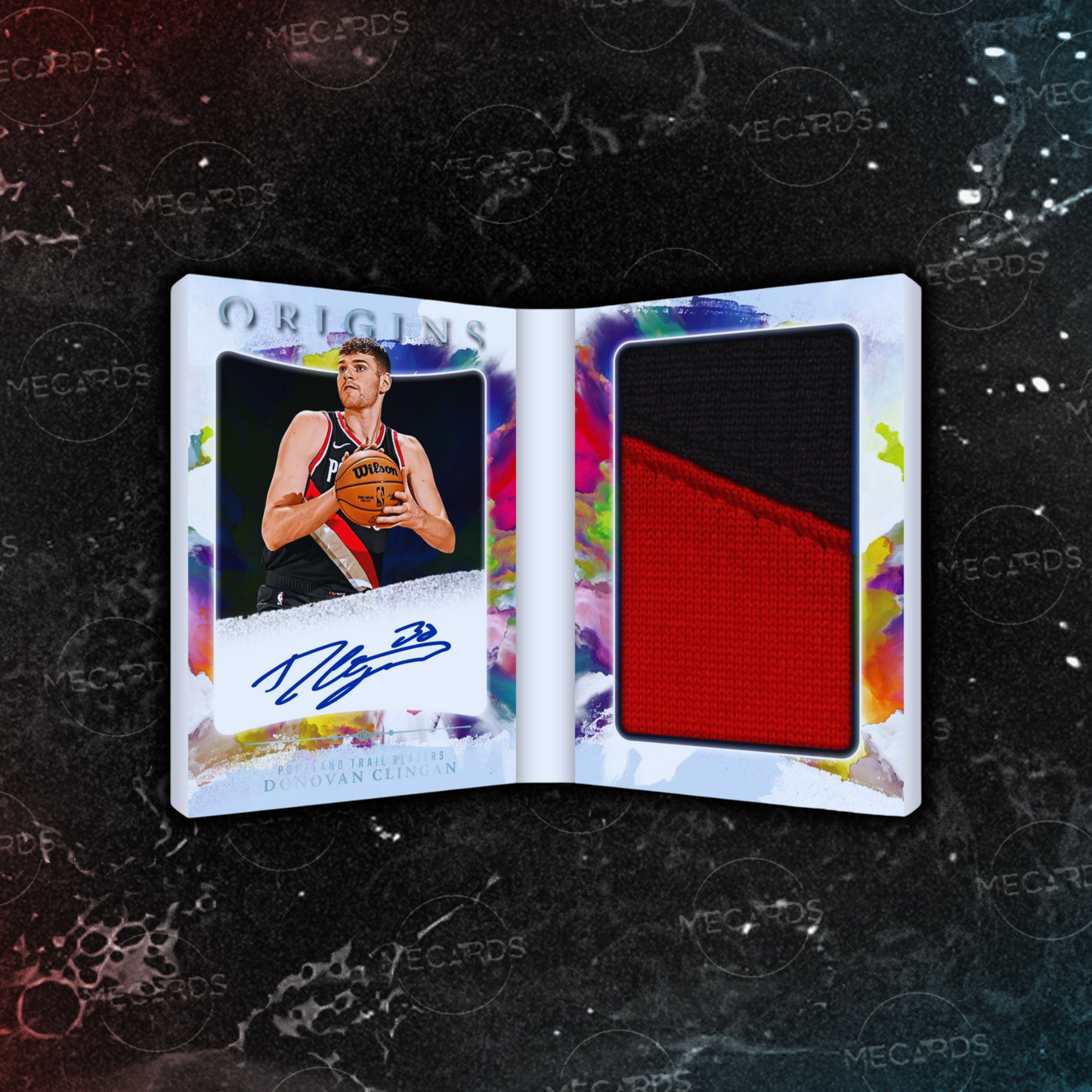 2024/25 Panini Origins Basketball Hobby Box 2024-25 24-25 24/24
Donovan Clingan Booklet Auto Unterschrift Patch rookie RPA